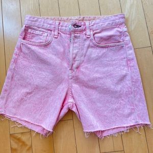 Rag and Bone pink shorts